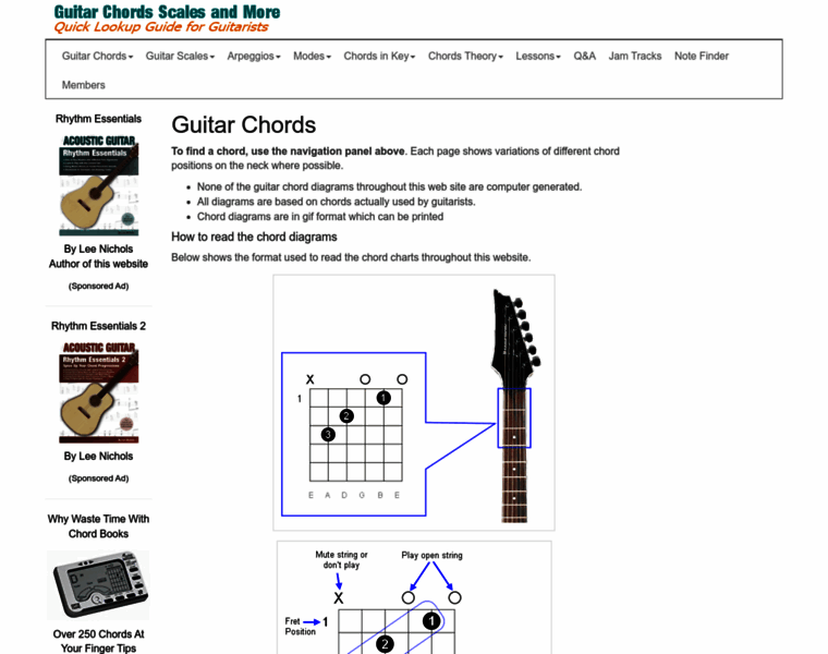 Guitar-chords.org.uk thumbnail