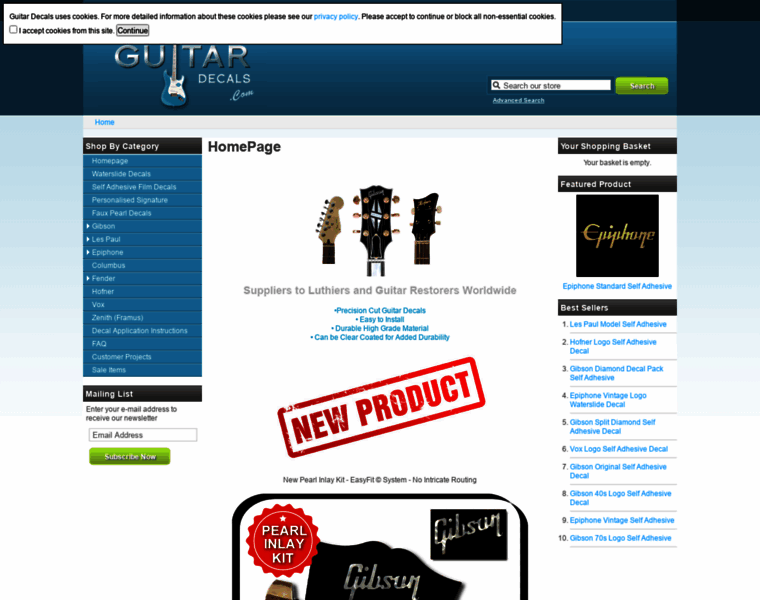 Guitar-decals.com thumbnail