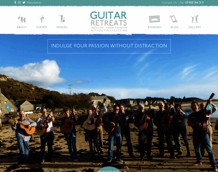 Guitar-retreats.co.uk thumbnail