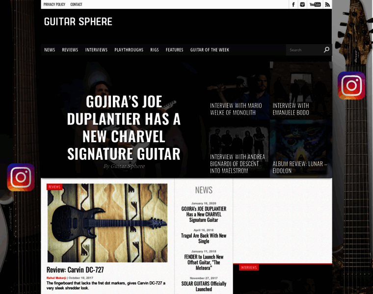 Guitar-sphere.com thumbnail