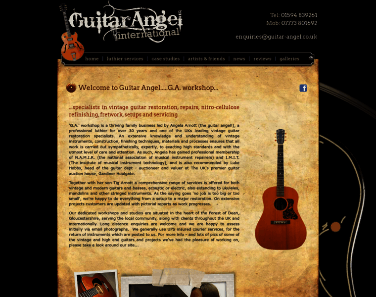 Guitarangel.co.uk thumbnail