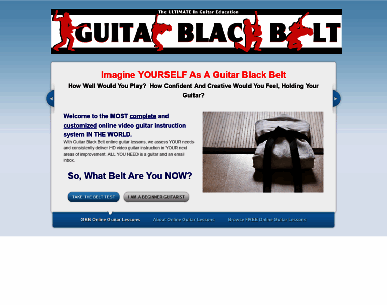 Guitarblackbelt.com thumbnail