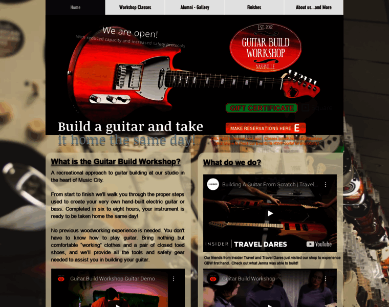 Guitarbuildworkshop.com thumbnail
