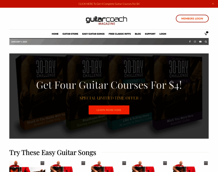 Guitarcoachmag.com thumbnail