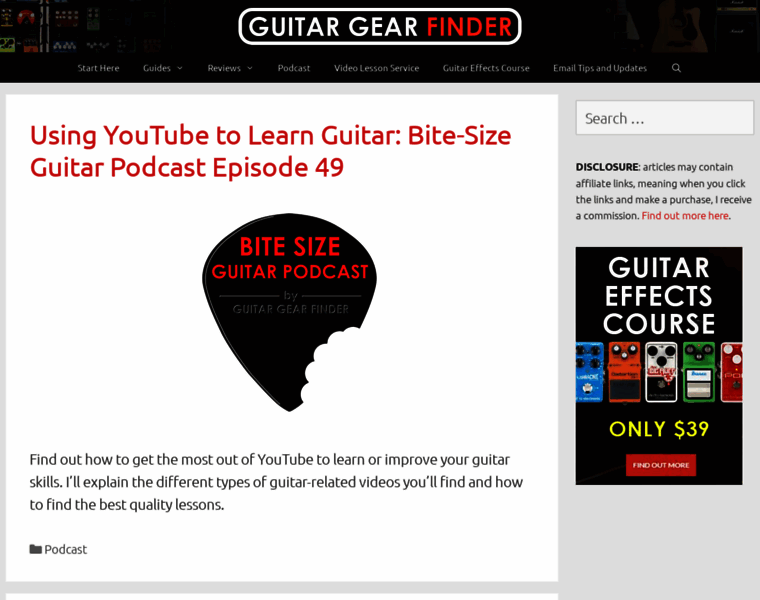 Guitargearfinder.com thumbnail