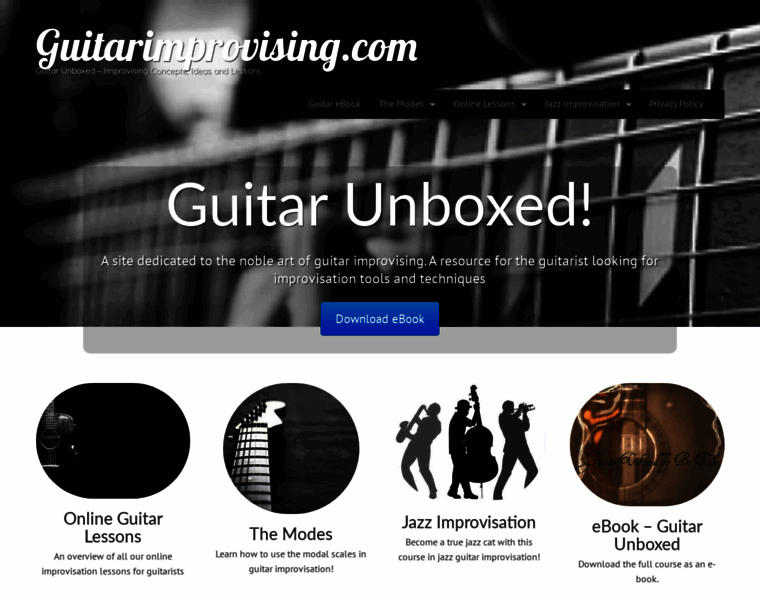 Guitarimprovising.com thumbnail