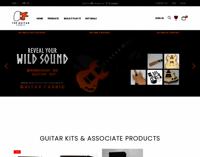 Guitarkitfabric.com thumbnail