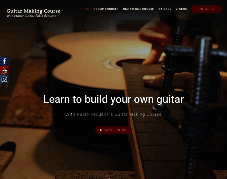 Guitarmakingcourse.org thumbnail