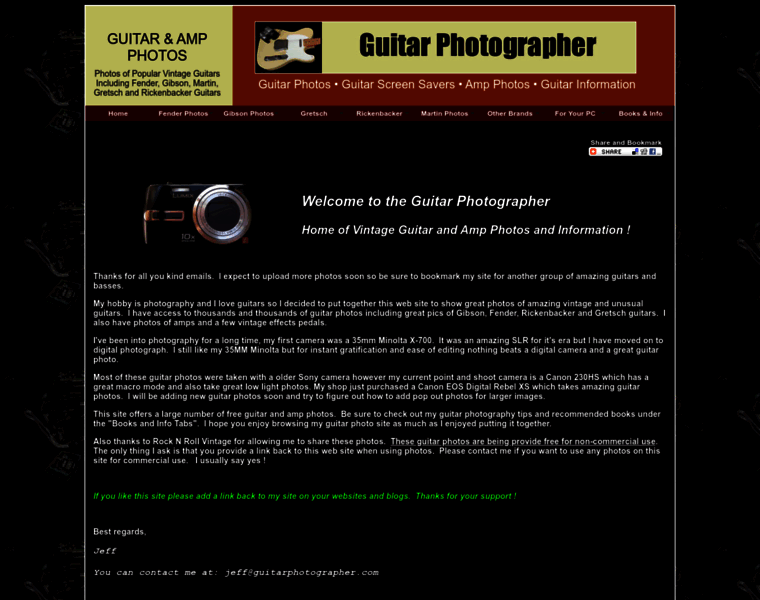 Guitarphotographer.com thumbnail