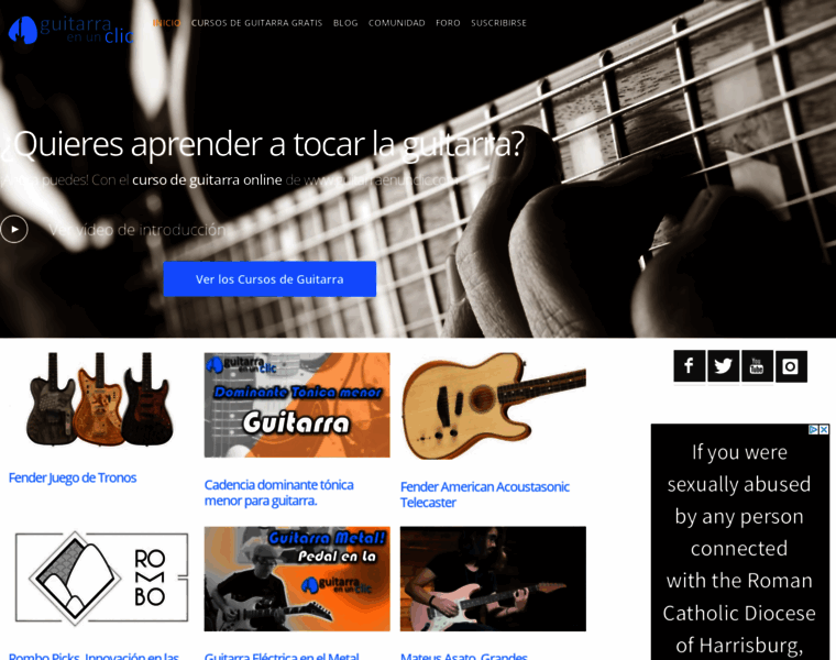 Guitarraenunclic.com thumbnail