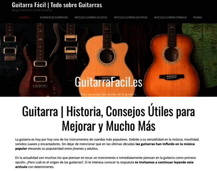 Guitarrafacil.es thumbnail