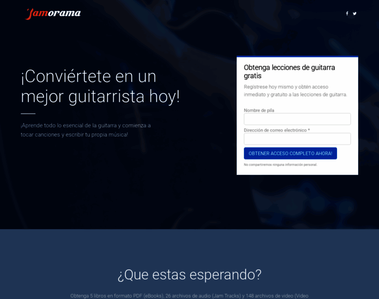 Guitarrajamorama.com thumbnail