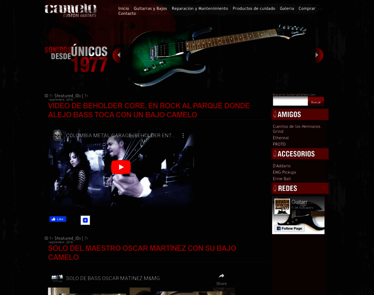 Guitarrascamelo.com thumbnail Guitarrascamelo.com thumbnail