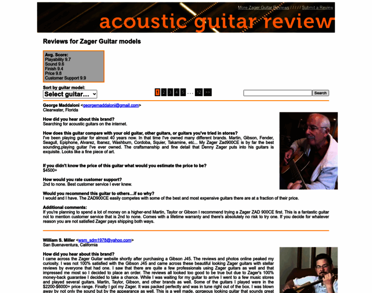 Guitarreviews.biz thumbnail