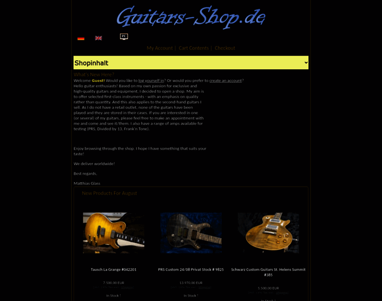 Guitars-shop.de thumbnail