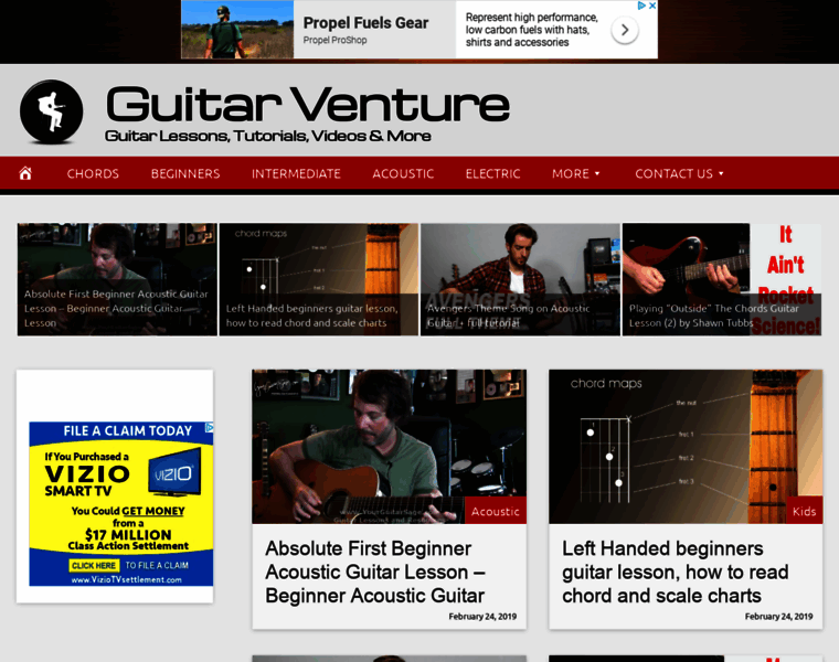Guitarventure.com thumbnail