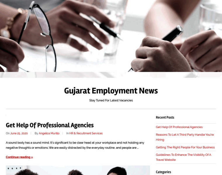 Gujaratemploymentnews.com thumbnail