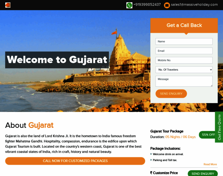 Gujaratholidays.in thumbnail