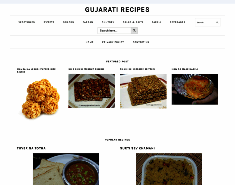 Gujaratirecipes.in thumbnail