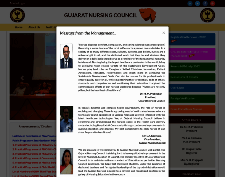 Gujaratnursingcouncil.org thumbnail