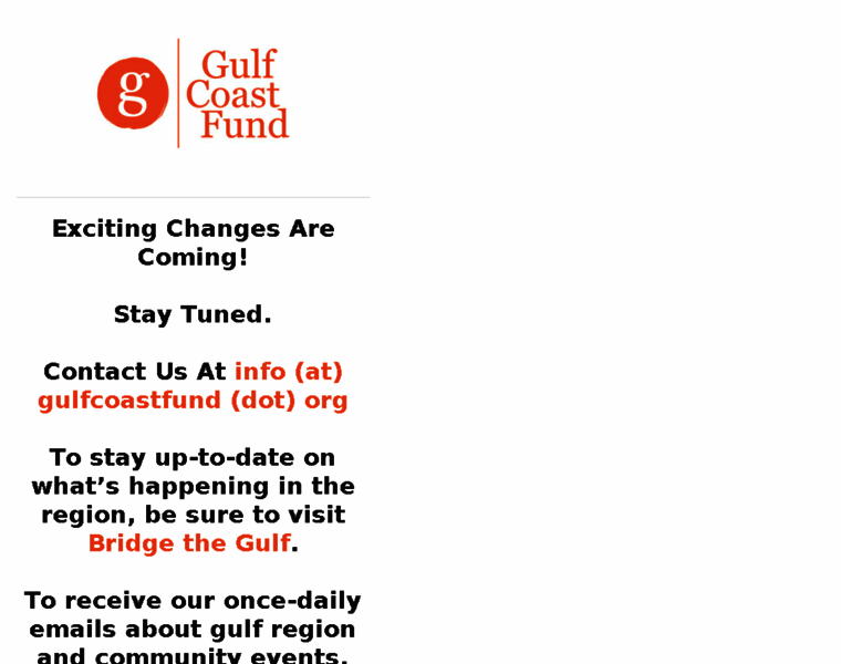 Gulfcoastfund.org thumbnail