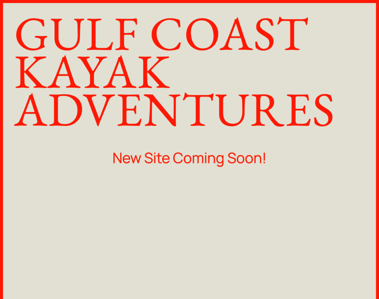 Gulfcoastkayakadventures.com thumbnail