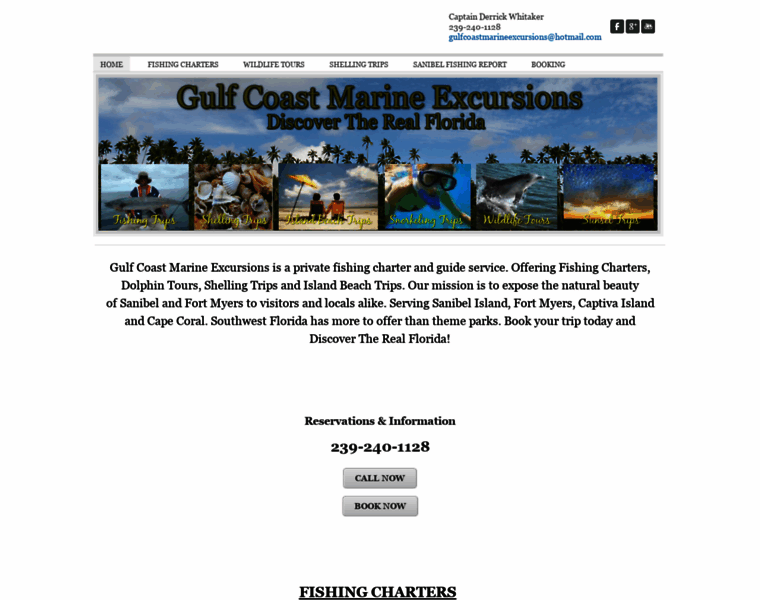 Gulfcoastmarineexcursions.com thumbnail