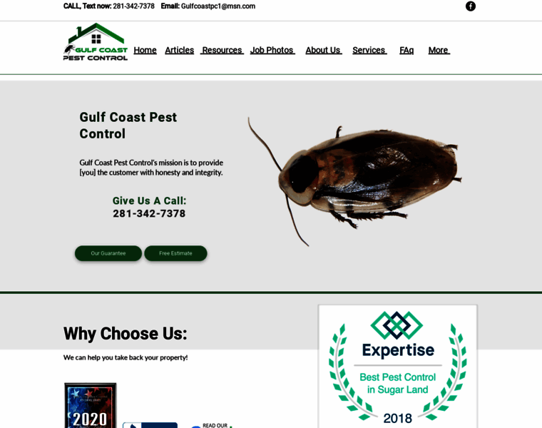 Gulfcoastpestcontrol.net thumbnail