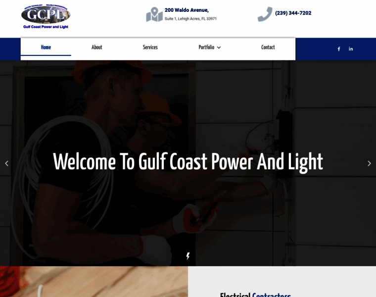 Gulfcoastpowerandlight.com thumbnail