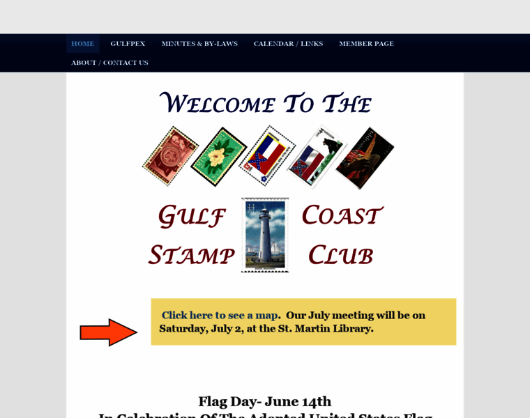 Gulfcoaststampclub.org thumbnail