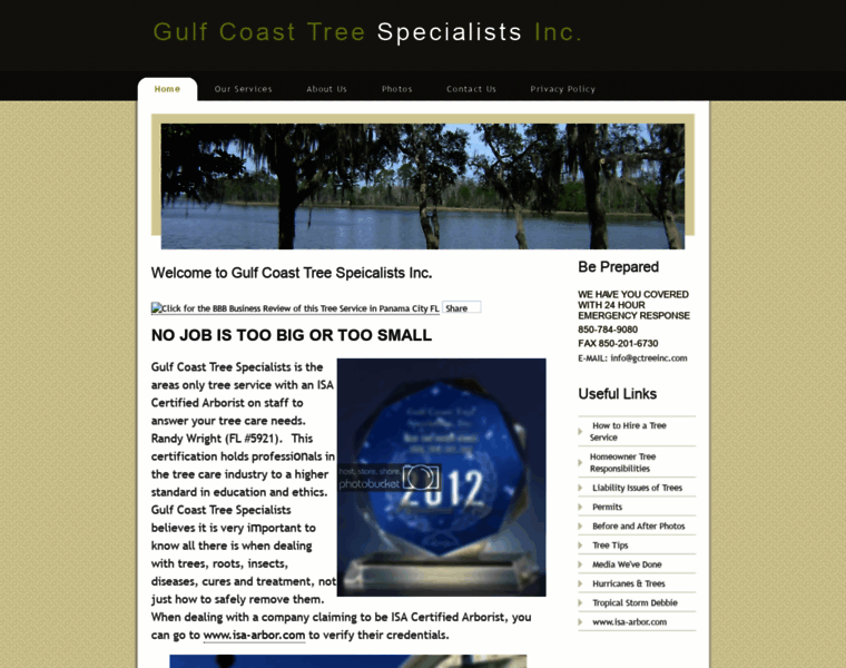 Gulfcoasttreespecialists.com thumbnail