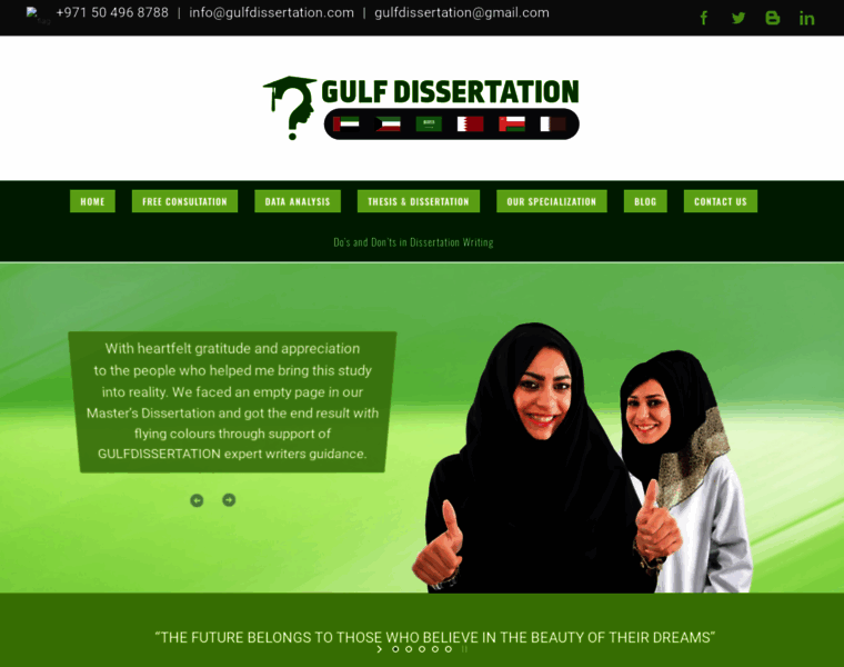 Gulfdissertation.com thumbnail