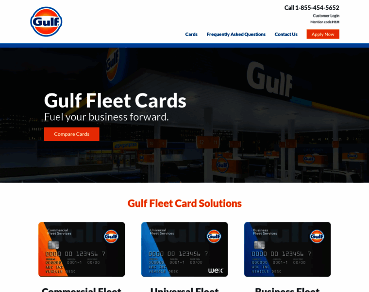 Gulffleetcard.com thumbnail