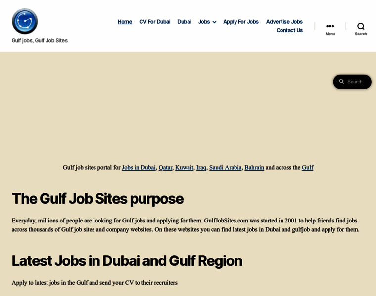 Gulfjobsites.com thumbnail