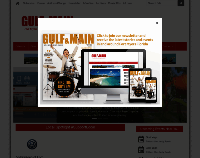 Gulfmainmagazine.com thumbnail