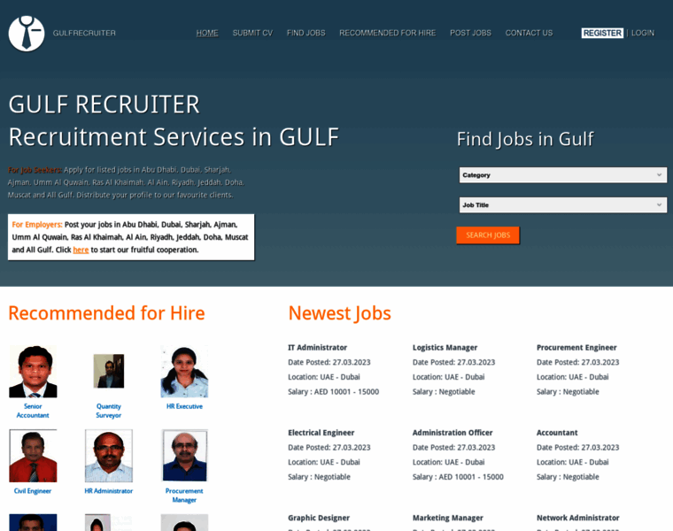 Gulfrecruiter.com thumbnail