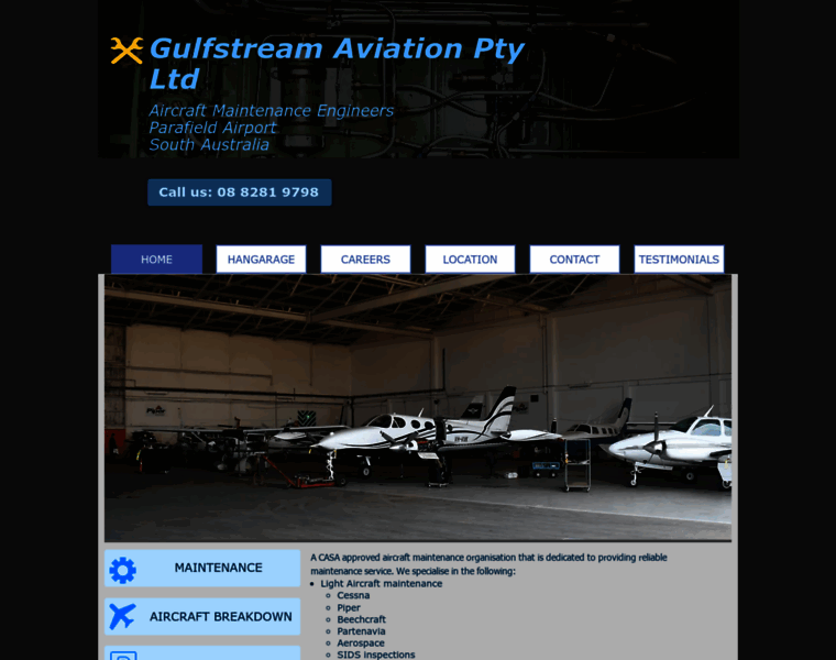 Gulfstreamaviation.com.au thumbnail