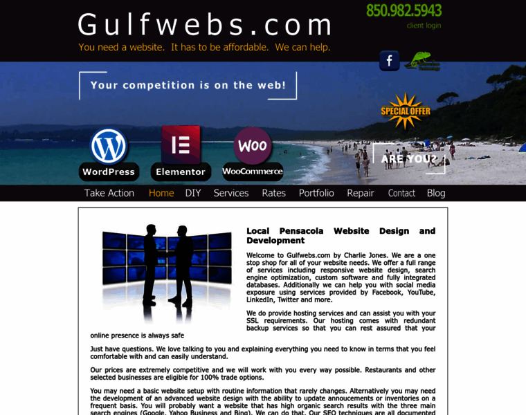 Gulfwebs.com thumbnail