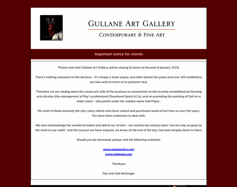 Gullaneartgallery.co.uk thumbnail