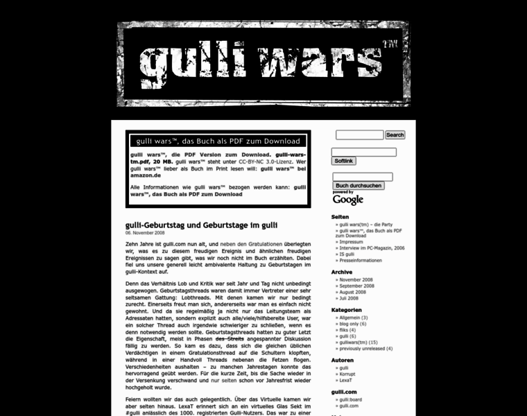 Gulliwars.com thumbnail