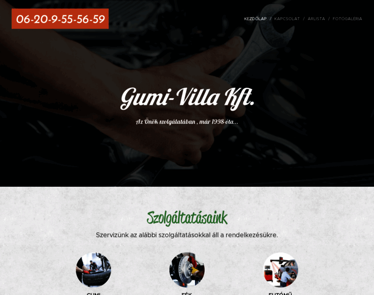 Gumi-villa.hu thumbnail