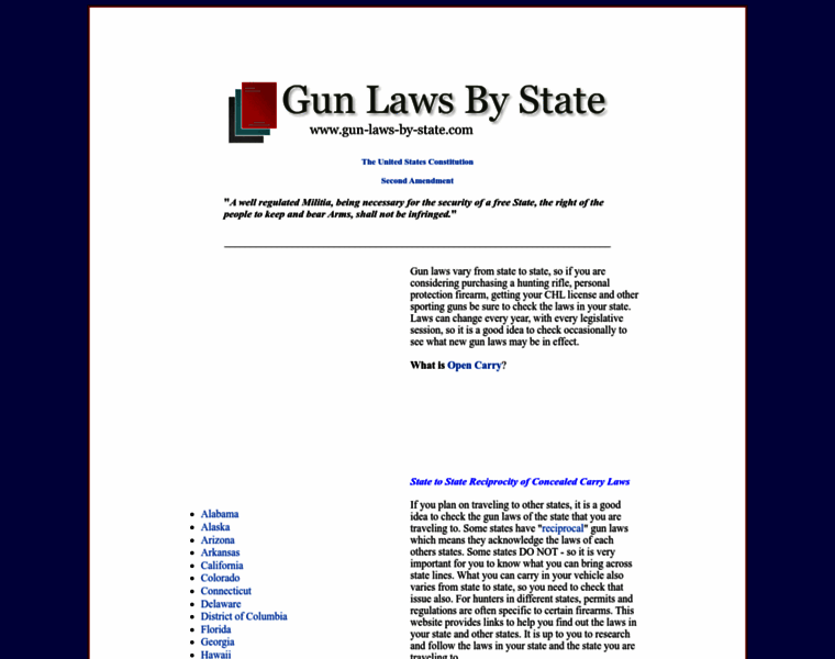 Gun-laws-by-state.com thumbnail