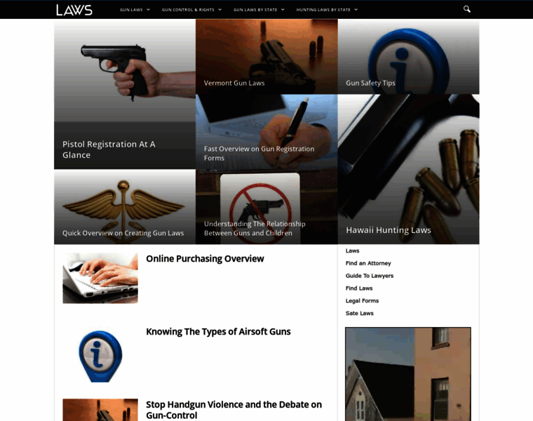 Gun.laws.com thumbnail