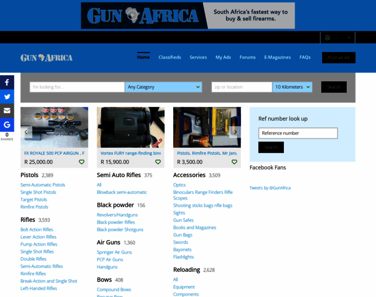 Gunafrica.co.za thumbnail