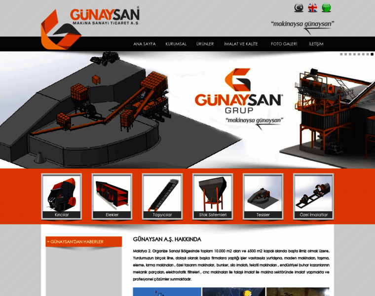 Gunaysanmakina.com thumbnail