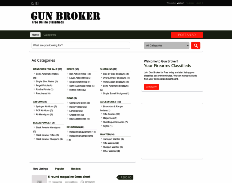 Gunbroker.co.za thumbnail