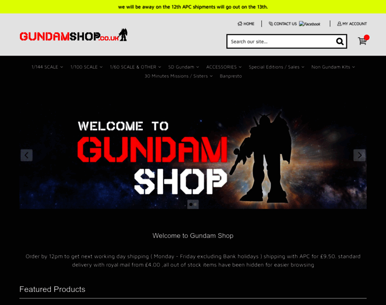 Gundamshop.co.uk thumbnail