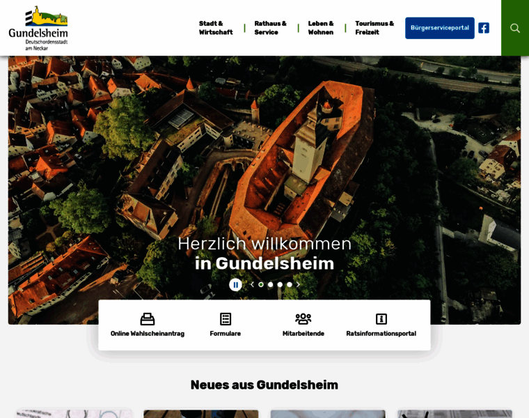 Gundelsheim.de thumbnail