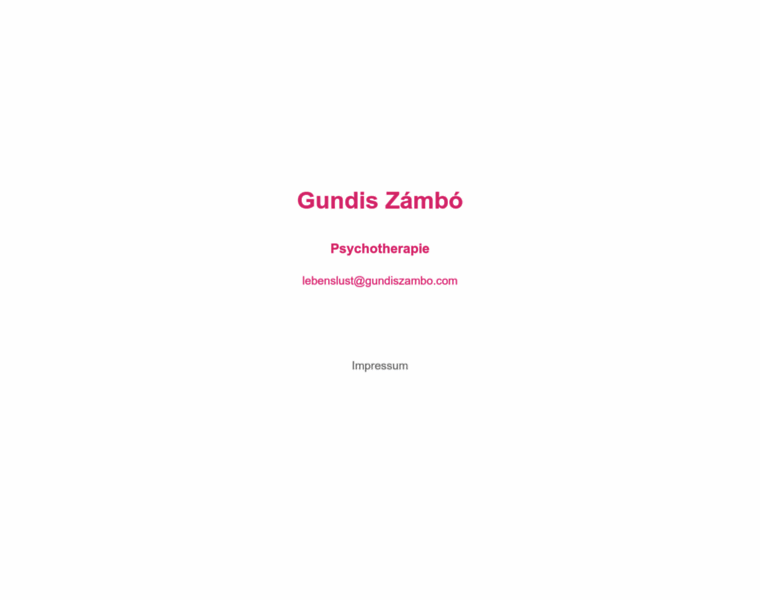 Gundis-zambo.de thumbnail