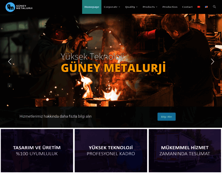 Guneymetalurji.com.tr thumbnail